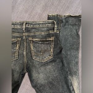 Silver Jeans Women's Tuesday Slim Boot Low Rise Jeans